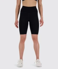 W's High-waist Biker Shorts - Bluesign®-certified Production, Polyamide & Elastane -Sportswear Shop ws high waist biker shorts bluesignr certified production polyamide elastane pants gymnation black s 333381