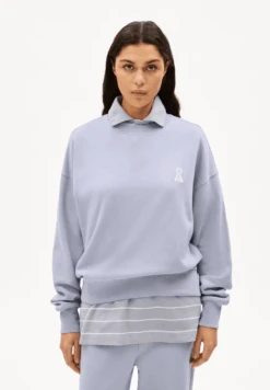 Armedangels W's Iconic Å Alizaa Sweater - Organic Cotton -Sportswear Shop ws iconic a alizaa sweater organic cotton shirt armedangels misty morning s 693698