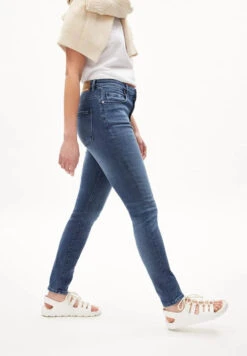 Armedangels W's Ingaa - High Waist Skinny Jeans Denim - Organic Cotton -Sportswear Shop ws ingaa high waist skinny jeans denim organic cotton pants armedangels 611478