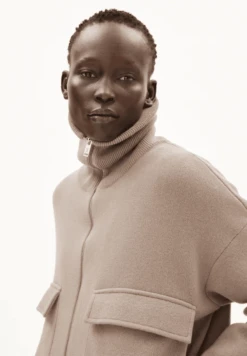 Armedangels W's Joaniaas Jacket - Organic Cotton & Wool -Sportswear Shop ws joaniaas jacket organic cotton wool jacket armedangels 648348