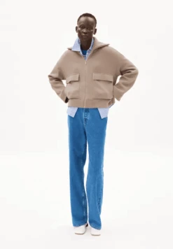 Armedangels W's Joaniaas Jacket - Organic Cotton & Wool -Sportswear Shop ws joaniaas jacket organic cotton wool jacket armedangels 657887