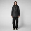 SAVE THE DUCK W's Joanne Hooded Puffer Coat - 100% Recycled Nylon -Sportswear Shop ws joanne hooded puffer coat 100 recycled nylon jacket save the duck black s 235651