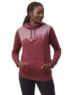 Tentree W's Juniper Classic Hoodie - Organic Cotton & Recycled Polyester -Sportswear Shop ws juniper classic hoodie organic cotton recycled polyester shirt tentree fig heather xs 800301