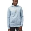 Tentree W's Juniper Classic Hoodie - Organic Cotton & Recycled Polyester -Sportswear Shop ws juniper classic hoodie organic cotton recycled polyester shirt tentree sea ice heather xs 912283