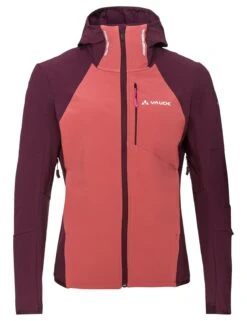 VAUDE W's Larice Softshell Ski Jacket IV - Polyester & Recycled Polyester -Sportswear Shop ws larice softshell ski jacket iv polyester recycled polyester jacket vaude 542550