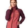 VAUDE W's Larice Softshell Ski Jacket IV - Polyester & Recycled Polyester -Sportswear Shop ws larice softshell ski jacket iv polyester recycled polyester jacket vaude cassis 36 429457