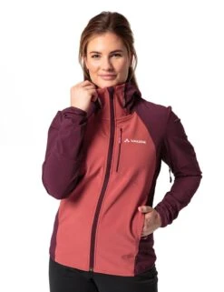 VAUDE W's Larice Softshell Ski Jacket IV - Polyester & Recycled Polyester