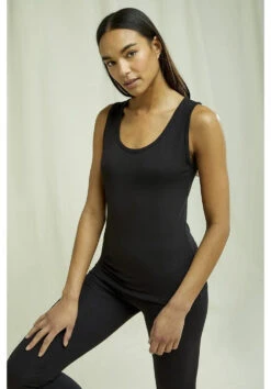 W's Lizzie Tank Top - Organic Cotton -Sportswear Shop ws lizzie vest organic cotton top people tree 163429
