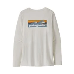 Patagonia W's L/S Cap Cool Daily Graphic Shirt - Waters - Recycled Polyester -Sportswear Shop ws ls cap cool daily graphic shirt waters recycled polyester shirt patagonia 959871