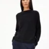 Armedangels W's Merinaa Sweater - Organic Cotton -Sportswear Shop ws merinaa sweater organic cotton shirt armedangels black s 748597