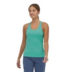 Patagonia W's Mibra Tank Top - Recycled Polyester -Sportswear Shop ws mibra tank top recycled polyester shirt patagonia fresh teal s 182526