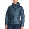 Rab W's Microlight Alpine Jacket - Recycled Nylon & Down -Sportswear Shop ws microlight alpine jacket recycled nylon down jacket rab orion blue s 557504