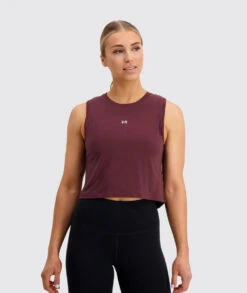 W's Muscle Crop Top - OEKO-TEX®-certified Material, Tencel & PES