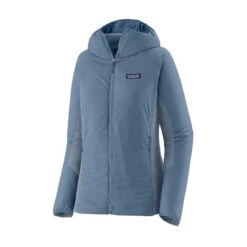 Patagonia W's Nano-Air Light Hybrid Hoody - Recycled Polyester -Sportswear Shop ws nano air light hybrid hoody recycled polyester jacket patagonia light plume grey s 335584