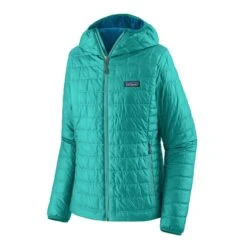 Patagonia W's Nano Puff® Hoody - Recycled Polyester -Sportswear Shop ws nano puffr hoody recycled polyester jacket patagonia 784273