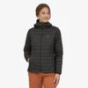 Patagonia W's Nano Puff® Hoody - Recycled Polyester -Sportswear Shop ws nano puffr hoody recycled polyester jacket patagonia black xs 182586