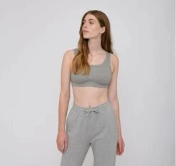 W's Organic Cotton Rib-Flex Tank Bra -Sportswear Shop ws organic cotton rib flex tank bra underwear organic basics 358095