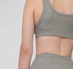 W's Organic Cotton Rib-Flex Tank Bra -Sportswear Shop ws organic cotton rib flex tank bra underwear organic basics 512307