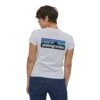 Patagonia W's P-6 Logo Responsibili-Tee - Recycled Cotton & Recycled Polyester -Sportswear Shop ws p 6 logo responsibili tee recycled cotton recycled polyester shirt patagonia white s 348683
