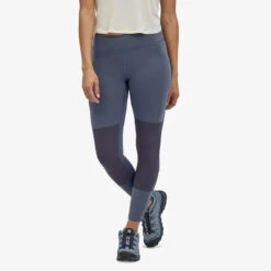 Patagonia W's Pack Out Hike Tights - Recycled Nylon -Sportswear Shop ws pack out hike tights recycled nylon leggings patagonia smolder blue xs 594945