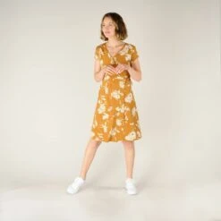 Sherpa W's Padma Wrap Dress - Modal & Organic Cotton