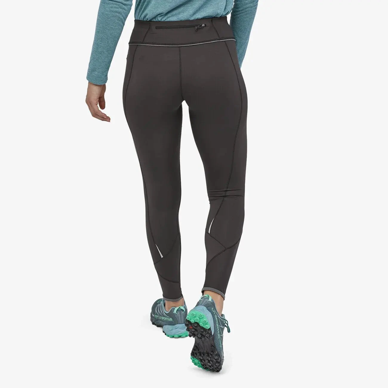Patagonia W's Peak Mission Winter Running Tights - Recycled Polyester 4 Patagonia W's Peak Mission Winter Running Tights - Recycled Polyester - Image 2