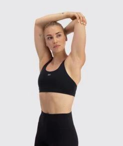 W's Performance Boost Sports Bra - Bluesign®-certified Production, Polyamide & Elastane -Sportswear Shop ws performance boost sports bra bluesignr certified production polyamide elastane underwear gymnation black xs 482437