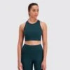 W's Power Boost Sports Bra - Bluesign®-certified Production, Polyamide & Elastane -Sportswear Shop ws power boost sports bra bluesignr certified production polyamide elastane underwear gymnation forest green xs 633564