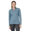 Patagonia W's R1 Daily Zip Neck - Recycled Polyester 2 Patagonia W's R1 Daily Zip Neck - Recycled Polyester -Sportswear Shop ws r1 daily zip neck recycled polyester shirt patagonia light plume grey steam blue x dye s 551525