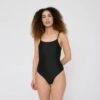 W's Re-Swim One-Piece -Recycled Nylon -Sportswear Shop ws re swim one piece recycled nylon swimwear organic basics black xs 203026