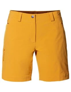 VAUDE W's Skomer Shorts III - Recycled Polyester -Sportswear Shop ws skomer shorts iii recycled polyester pants vaude burnt yellow 36 133369