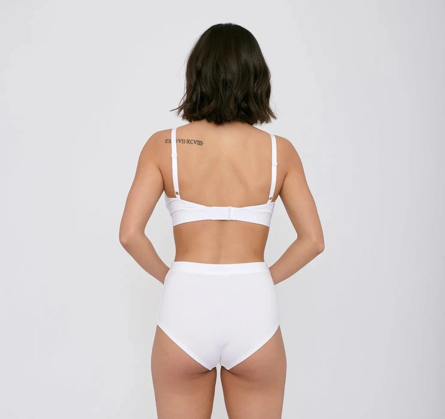 W's Super High-Rise Briefs 2-pack - Organic Cotton 4 W's Super High-Rise Briefs 2-pack - Organic Cotton - Image 2