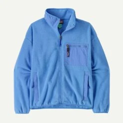 Patagonia W's Synchilla® Fleece Jacket - 100% Recycled Polyester -Sportswear Shop ws synchillar fleece jacket 100 recycled polyester jacket patagonia abundant blue s 134199