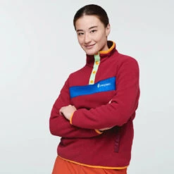 Cotopaxi W's Teca Fleece Pullover - Recycled Polyester -Sportswear Shop ws teca fleece pullover recycled polyester shirt cotopaxi 512285