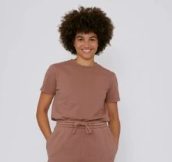 W's Tee - Organic Cotton 10 W's Tee - Organic Cotton -Sportswear Shop ws tee organic cotton shirt organic basics terratoned brick s 335550