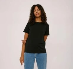 W's Tee - Organic Cotton 12 W's Tee - Organic Cotton -Sportswear Shop ws tee organic cotton t shirt organic basics black s 362121