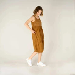 Sherpa W's Tharu Tank Dress - Organic Cotton, Modal & Hemp -Sportswear Shop ws tharu tank dress organic cotton modal hemp dress sherpa 781610