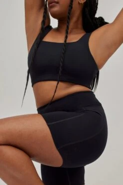 W's Tommy Bra Square Neck - Made From Recycled Plastic Bottles -Sportswear Shop ws tommy bra square neck made from recycled plastic bottles underwear girlfriend collective 483911