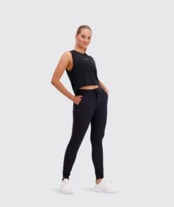 W's Training Joggers - Oeko-Tex Certified Fabric -Sportswear Shop ws training joggers oeko tex certified fabric pants gymnation black xs 253617