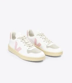 Veja W's V-10 CWL - Cotton Worked As Leather 30 Veja W's V-10 CWL - Cotton Worked As Leather -Sportswear Shop ws v 10 cwl cotton worked as leather shoes veja white petale 37 437064
