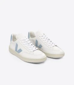 Veja W's V-12 Leather - Classical Sneakers -Sportswear Shop ws v 12 leather classical sneakers shoes veja white steel 39 343166