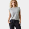 W's Warrior Tee -Sportswear Shop ws warrior tee shirt manduka heather grey s 509035