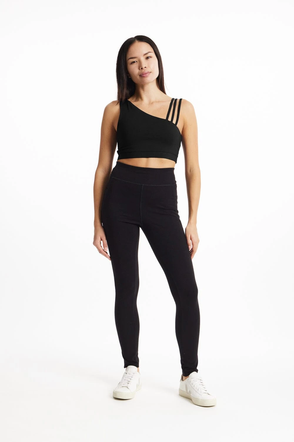 W's Yoga Asymmetric Top - GOTS Certified Organic Cotton 3 W's Yoga Asymmetric Top - GOTS Certified Organic Cotton