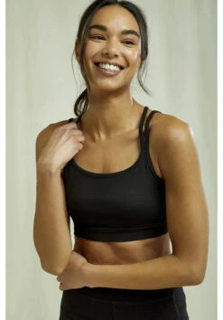 W's Yoga Y-back Crop Top - Organic Cotton -Sportswear Shop ws yoga y back crop top organic cotton top people tree 309632