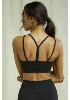 W's Yoga Y-back Crop Top - Organic Cotton
