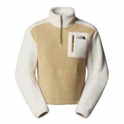 The North Face W’s Yumiori 1/4 Zip Fleece -Sportswear Shop ws yumiori 14 zip fleece shirt the north face khaki stone white s 272325