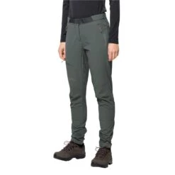 Jack Wolfskin W's Ziegspitz Trekking Pants - Recycled Polyamide -Sportswear Shop ws ziegspitz trekking pants recycled polyamide pants jack wolfskin slate green 34 913358